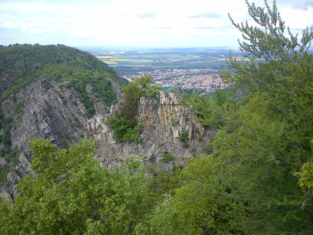 Rosstrappensicht Thale Exterior foto
